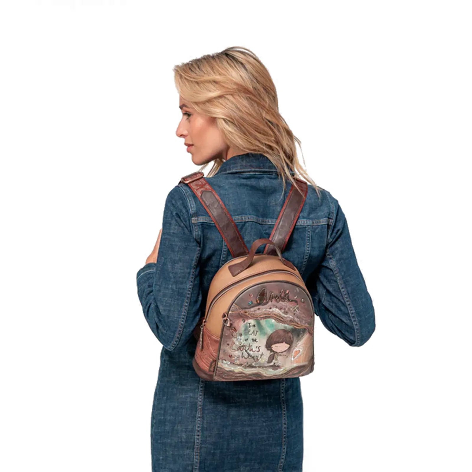 RUCSAC DAMA ANEKKE 39805-261 - Goretti - Incaltaminte din piele naturala