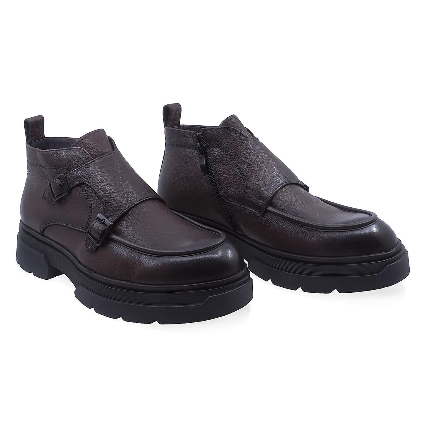 Ghete barbati casual Goretti piele naturala B109-HS2158-5-2 maro