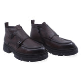 Ghete barbati casual Goretti piele naturala B109-HS2158-5-2 maro