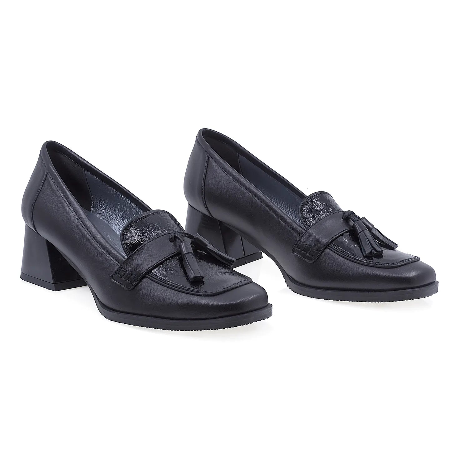 Pantofi dama eleganti Anna Viotti piele naturala D2968 negru