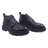Ghete barbati casual Goretti piele naturala B109-HS2158-5-1 negru