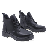 Ghete Dama Casual Anna Viotti Piele Naturala D111-3E18571-72 Negru