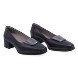 Pantofi Dama Casual Anna Viotti Piele Naturala D50-5737-20 Negru