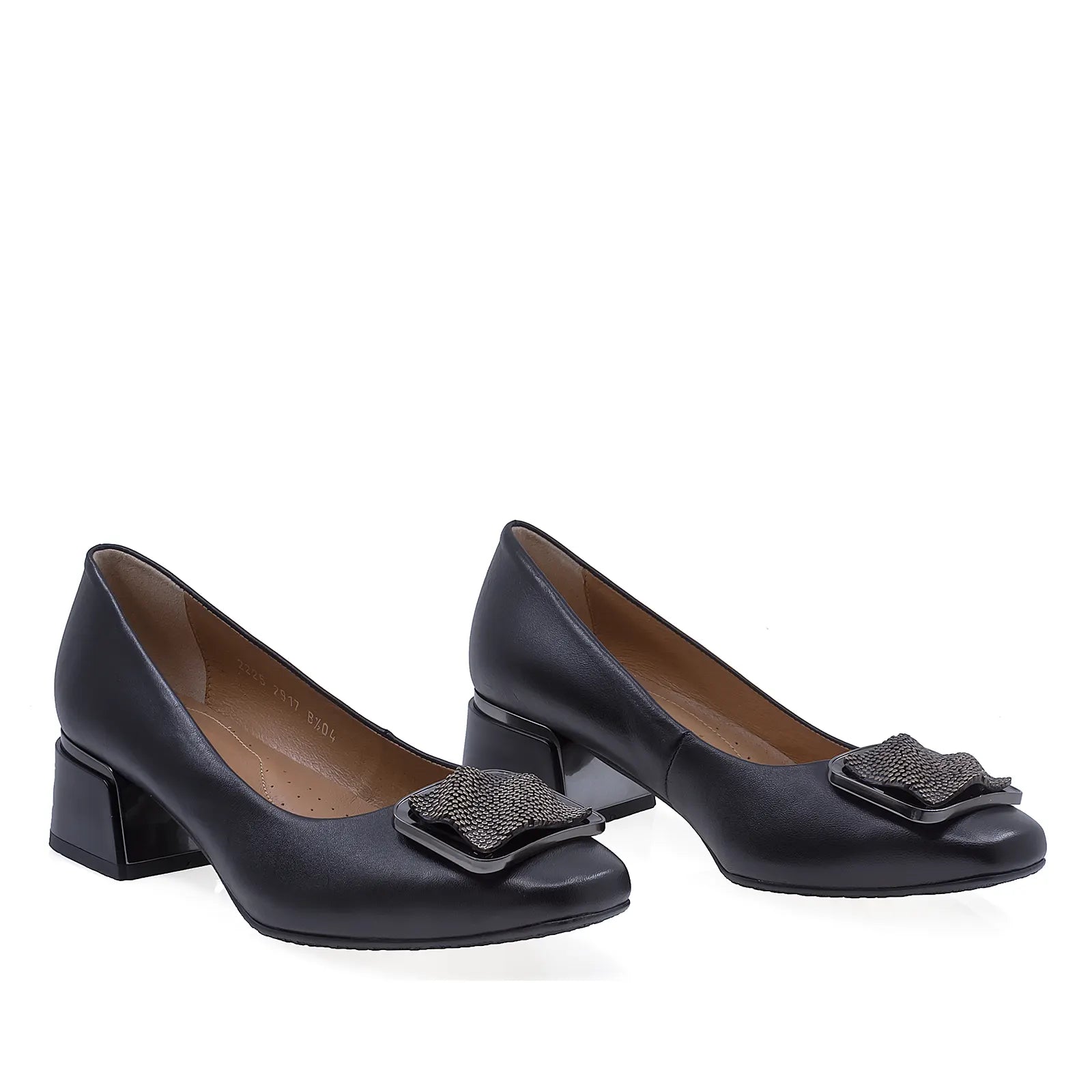 Pantofi dama eleganti Anna Viotti piele naturala D2917 negru