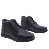 Ghete barbati casual Goretti piele naturala B25-3203 negru