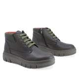 Ghete Dama Casual Anna Viotti Piele Naturala D54-650-18 Kaki