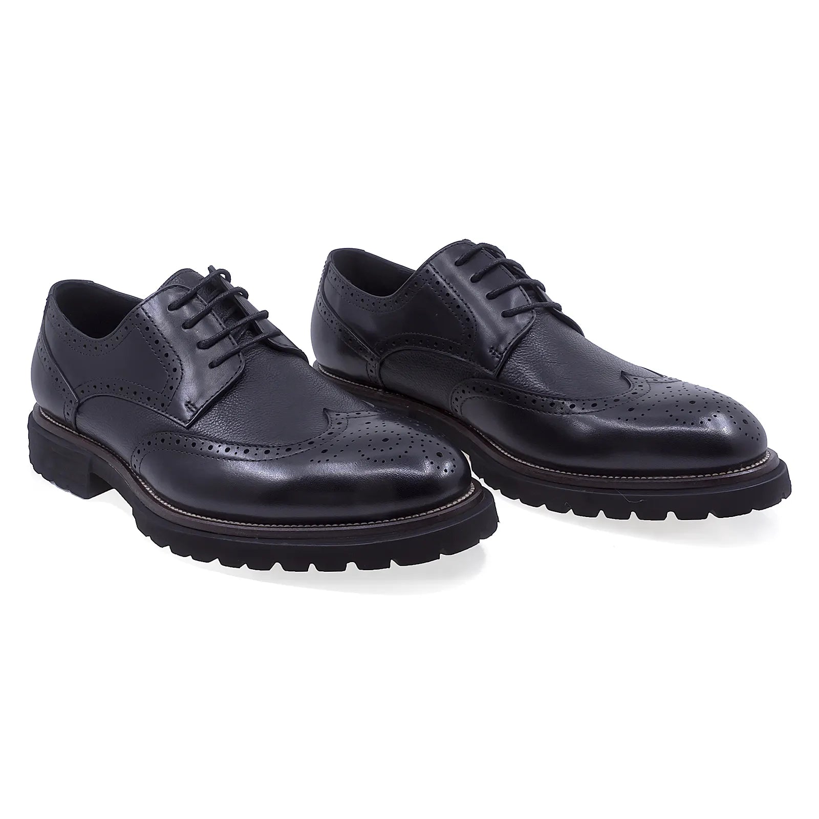 Pantofi barbati casual Goretti piele naturala B109-HS2313-10-1 negru