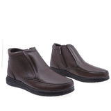Ghete barbati casual Goretti piele naturala B25-3202 maro