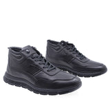 Ghete barbati casual Goretti piele naturala B36-9761-2254 negru