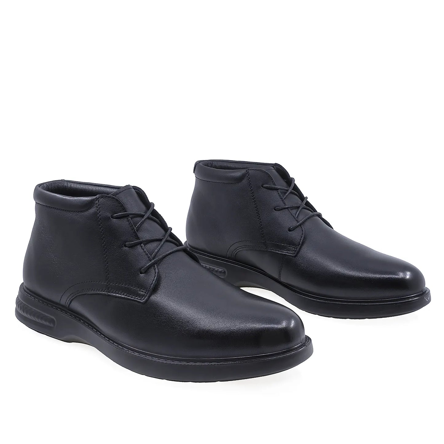 Ghete barbati casual Goretti piele naturala B111-29205 negru