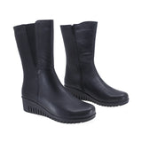 Cizme Dama Casual Anna Viotti Piele Naturala D22-5126 Negru