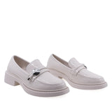 Pantofi Dama Casual Anna Viotti Piele Lacuita D106-F10728B-T4623-1 Bej