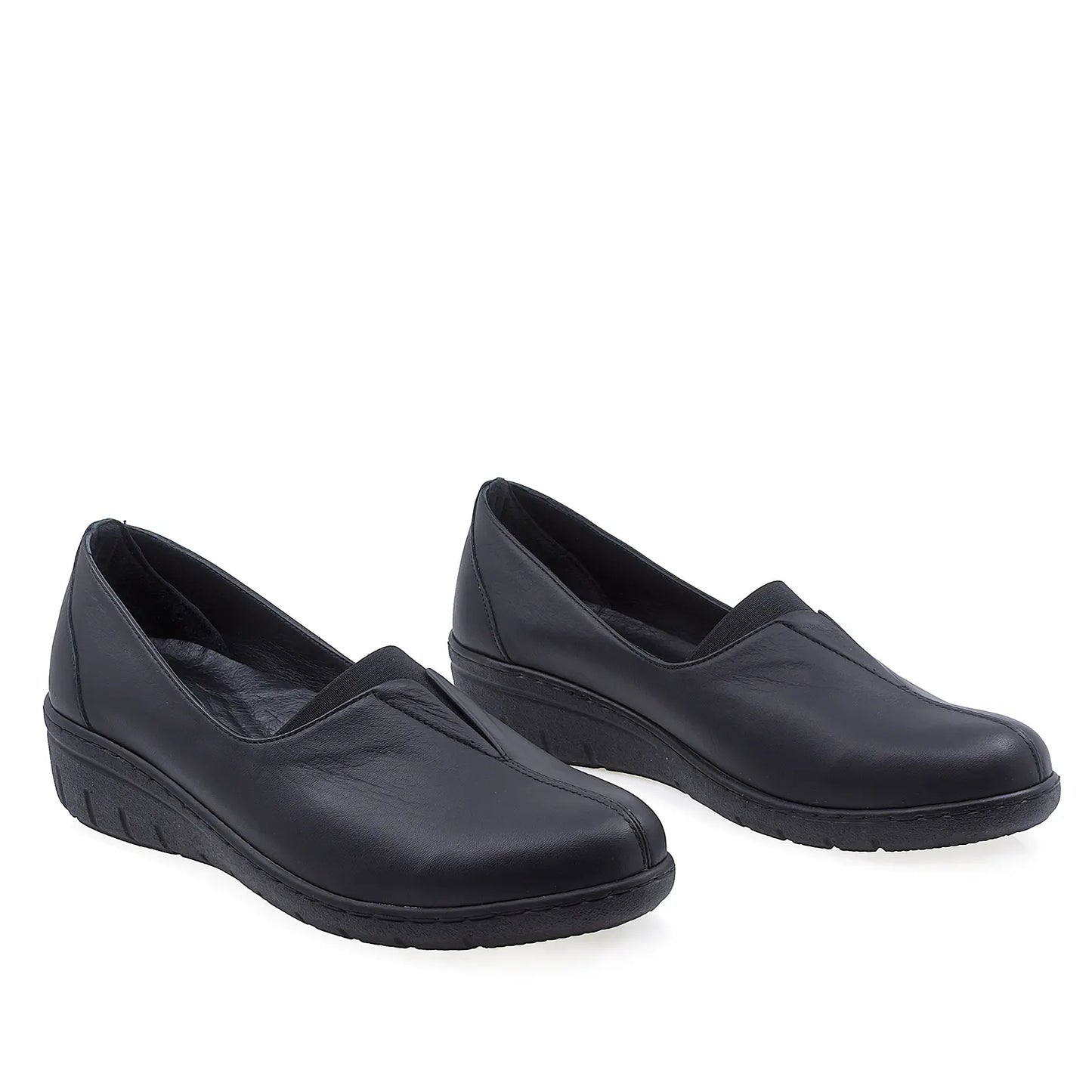Pantofi Dama Casual Anna Viotti Piele Naturala D72-53-364 Negru