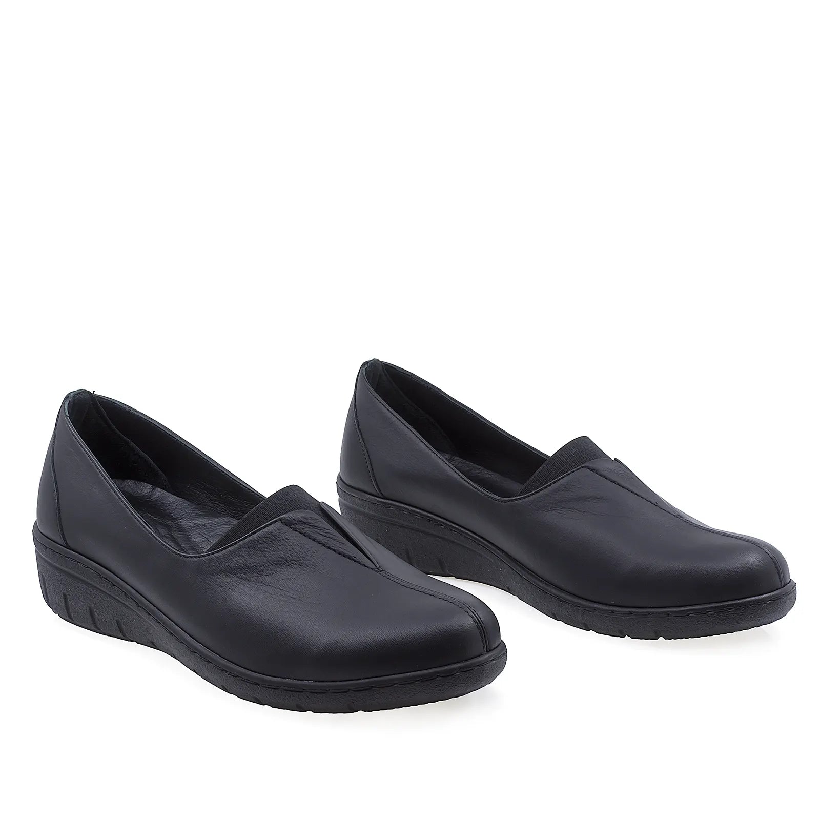 Pantofi Dama Casual Anna Viotti Piele Naturala D72-53-364 Negru