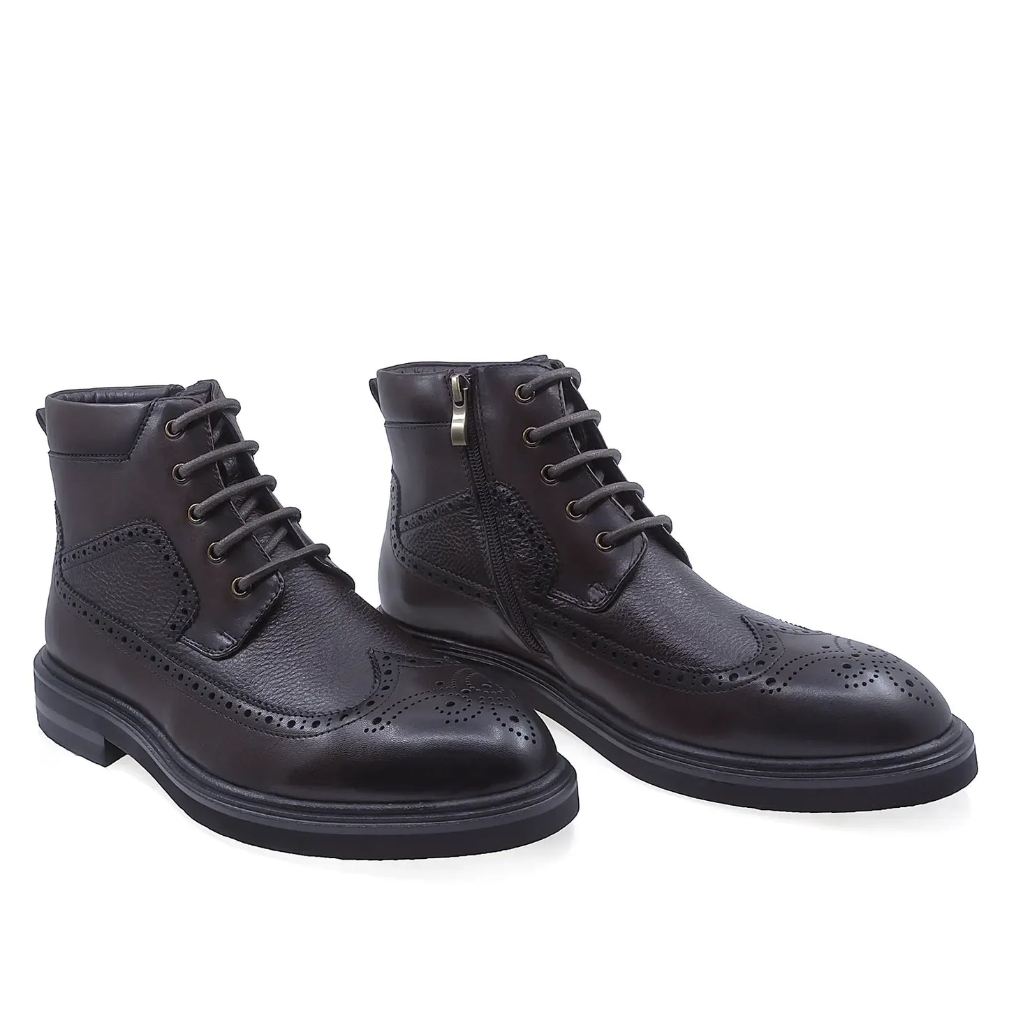 Ghete barbati casual Goretti piele naturala B109-2539B-55-E3F8 maro