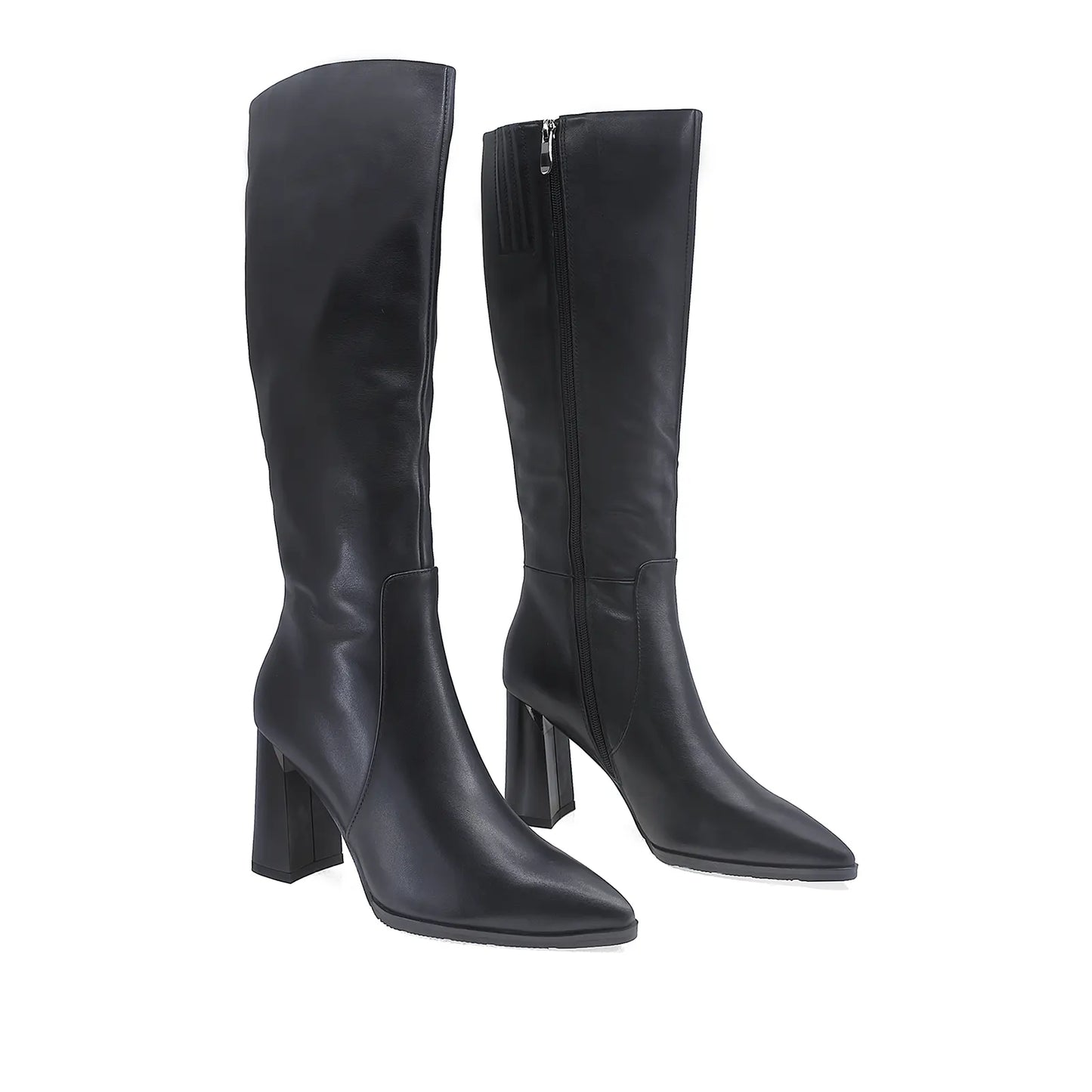 Cizme Dama Elegante Feeling Piele Naturala D24-257-001 Negru