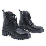 Ghete Dama Casual Anna Viotti Piele Naturala D54-1901-95 Negru