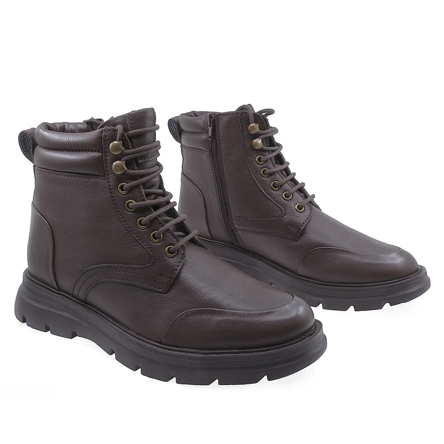 Ghete barbati casual Goretti piele naturala B200-80454 maro