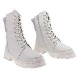 Ghete Dama Casual Anna Viotti Piele Naturala D44-4516 Bej