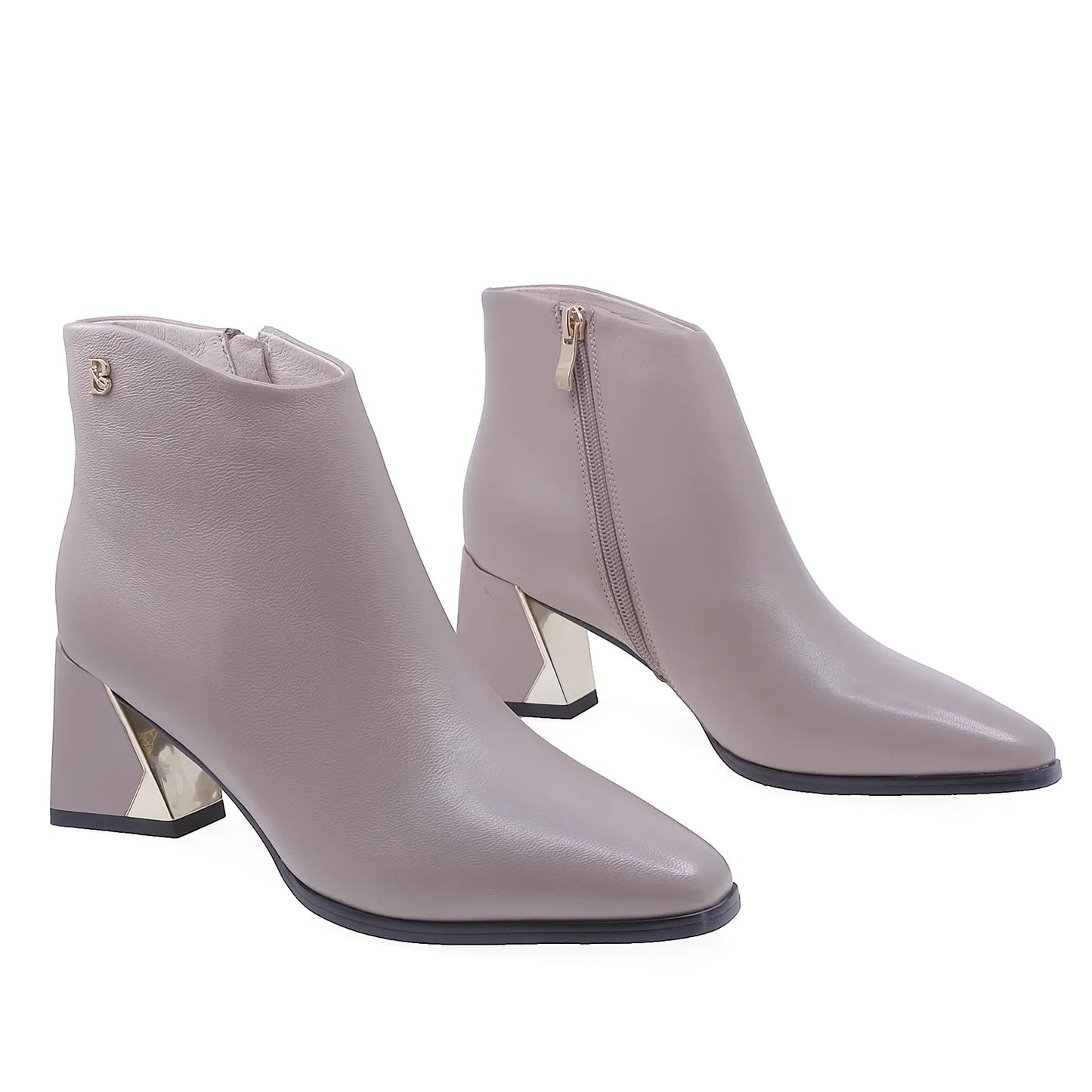 Ghete Dama Elegante FeelingPiele Naturala H5218-3433 Bej