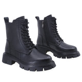 Ghete Dama Casual Anna Viotti Piele Naturala D106-2577-F150 Negru