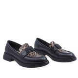 Pantofi Dama Casual Anna Viotti Piele Naturala D105-4279D-K122-NT-01-NT-17 Negru