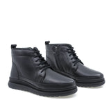 Ghete Dama Casual Anna Viotti Piele Naturala D69-291 Negru