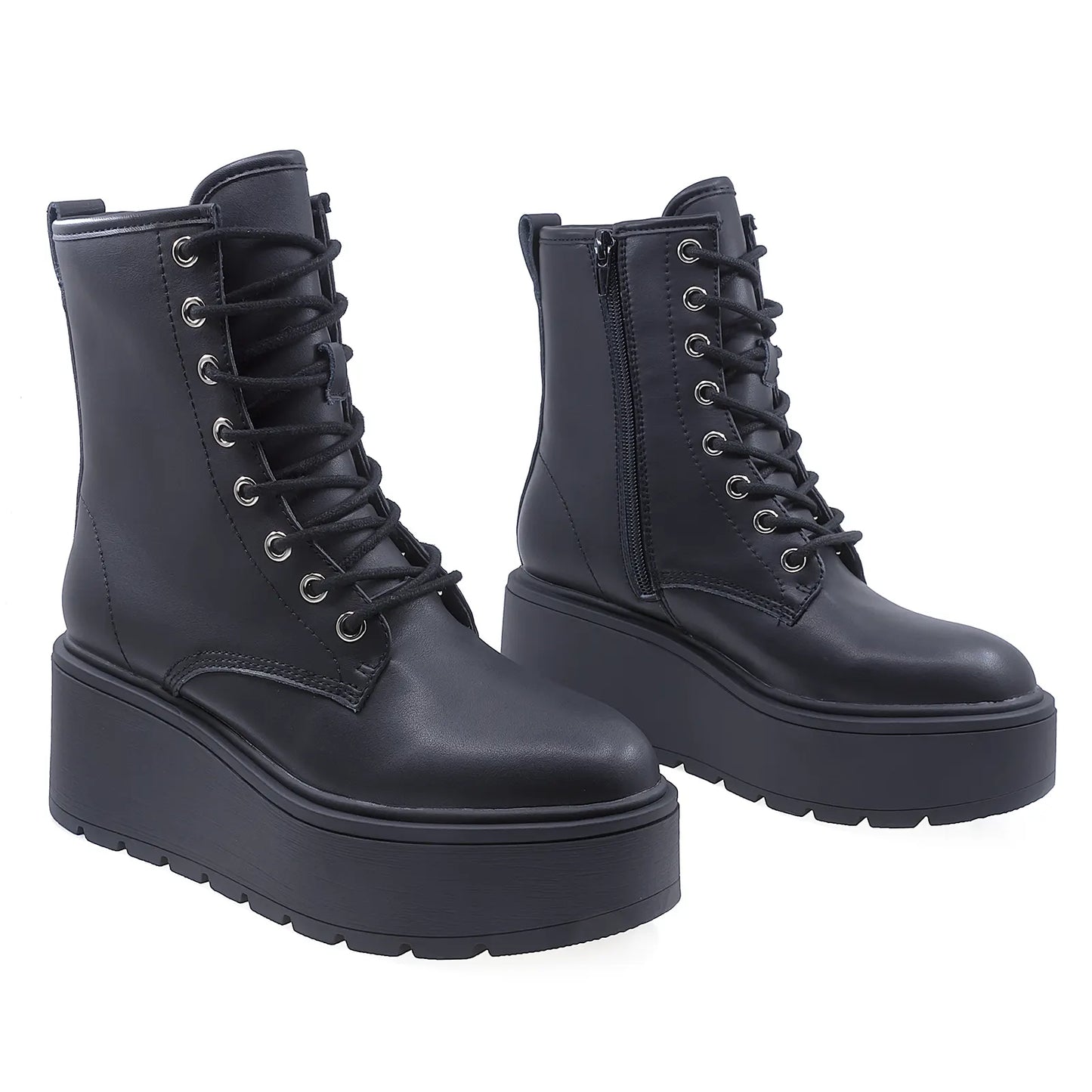 Ghete Dama Casual Anna Viotti Piele Naturala D113-160303 Negru