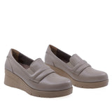 Pantofi Dama Casual Anna Viotti Piele Naturala D22-6012 Gri