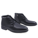 Ghete barbati casual Goretti piele naturala B41-125 negru