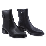 Ghete Dama Elegante Anna Viotti Piele Naturala D112-GAW2528 Negru