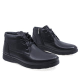 Ghete barbati casual Goretti piele naturala B41-123 negru