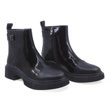 Ghete Dama Casual Anna Viotti Piele Naturala D112-GAW2527 Negru