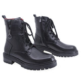 Ghete Dama Casual Anna Viotti Piele Naturala D54-1903-95 Negru