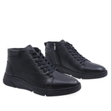 Ghete barbati casual Goretti piele naturala B69-280 negru