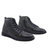 Ghete barbati casual Goretti piele naturala B36-0435 kaki