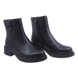 Ghete Dama Casual Anna Viotti Piele Naturala D112-GAW2540 Negru