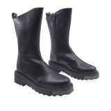 Ghete Dama Casual Anna Viotti Piele Naturala D44-4448 Negru