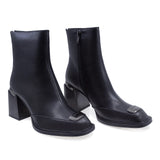 Ghete Dama Elegante Anna Viotti Piele Naturala D112-GAW2534 Negru