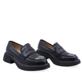 Pantofi Dama Casual Anna Viotti Piele Naturala D105-H907-W253 Negru