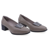 Pantofi Dama Casual Anna Viotti Piele Naturala D50-5737-04 Gri