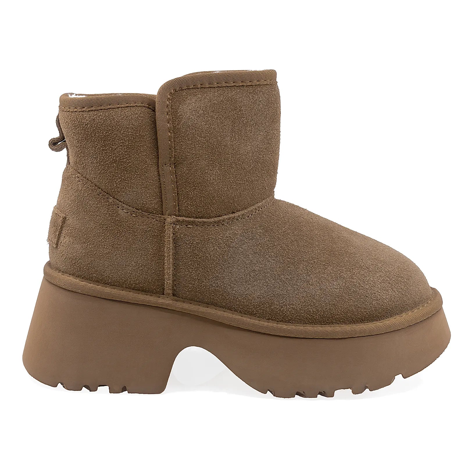 Ghete Dama Casual Anna Viotti Piele Intoarsa D114-KH4B08-6 Camel