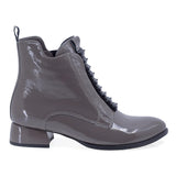 Ghete Dama Elegante Anna Viotti Piele Lacuita D2772 Cappuccino