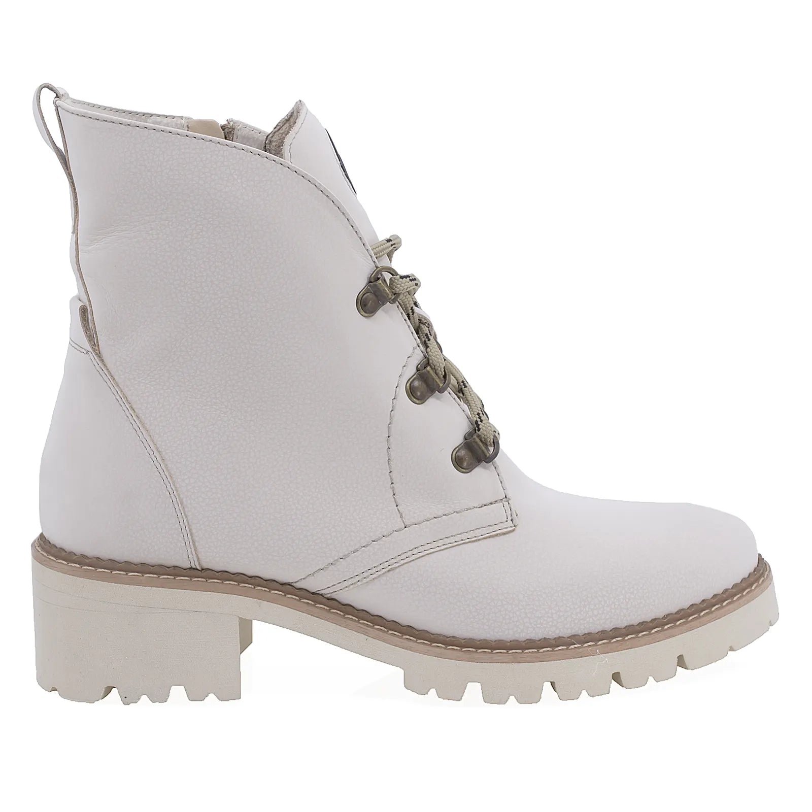 Ghete Dama Casual Anna Viotti Piele Naturala D2252 Bej