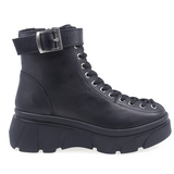 Ghete Dama Casual Anna Viotti Piele Naturala D44-578B Negru