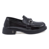 Pantofi Dama Casual Anna Viotti Piele Lacuita D112-GAW2518 Negru