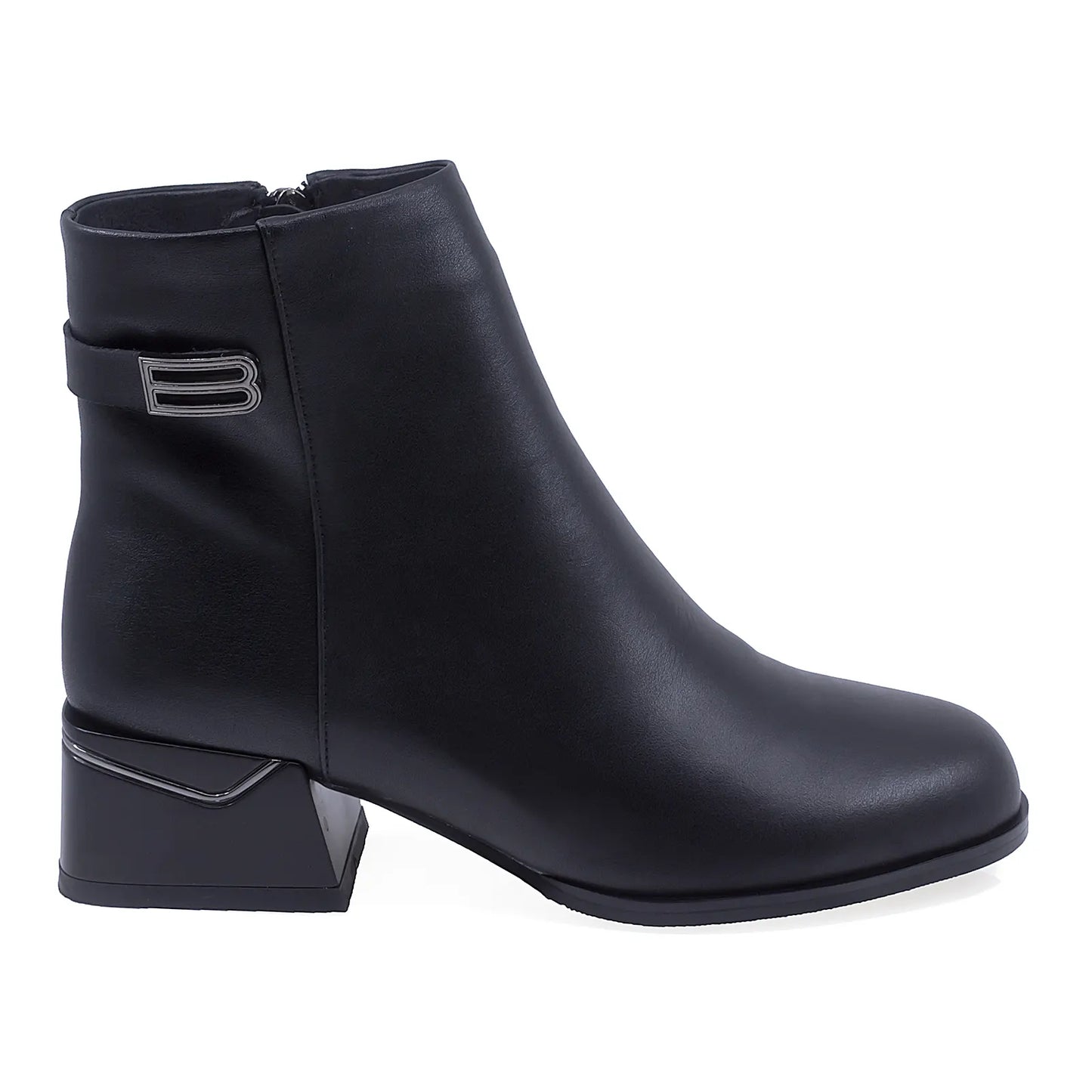 Ghete Dama Elegante Anna Viotti Piele Naturala D112-GAW2571 Negru