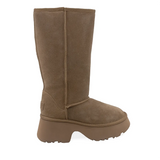 Cizme Dama Casual Anna Viotti Piele Intoarsa D113-8 Camel