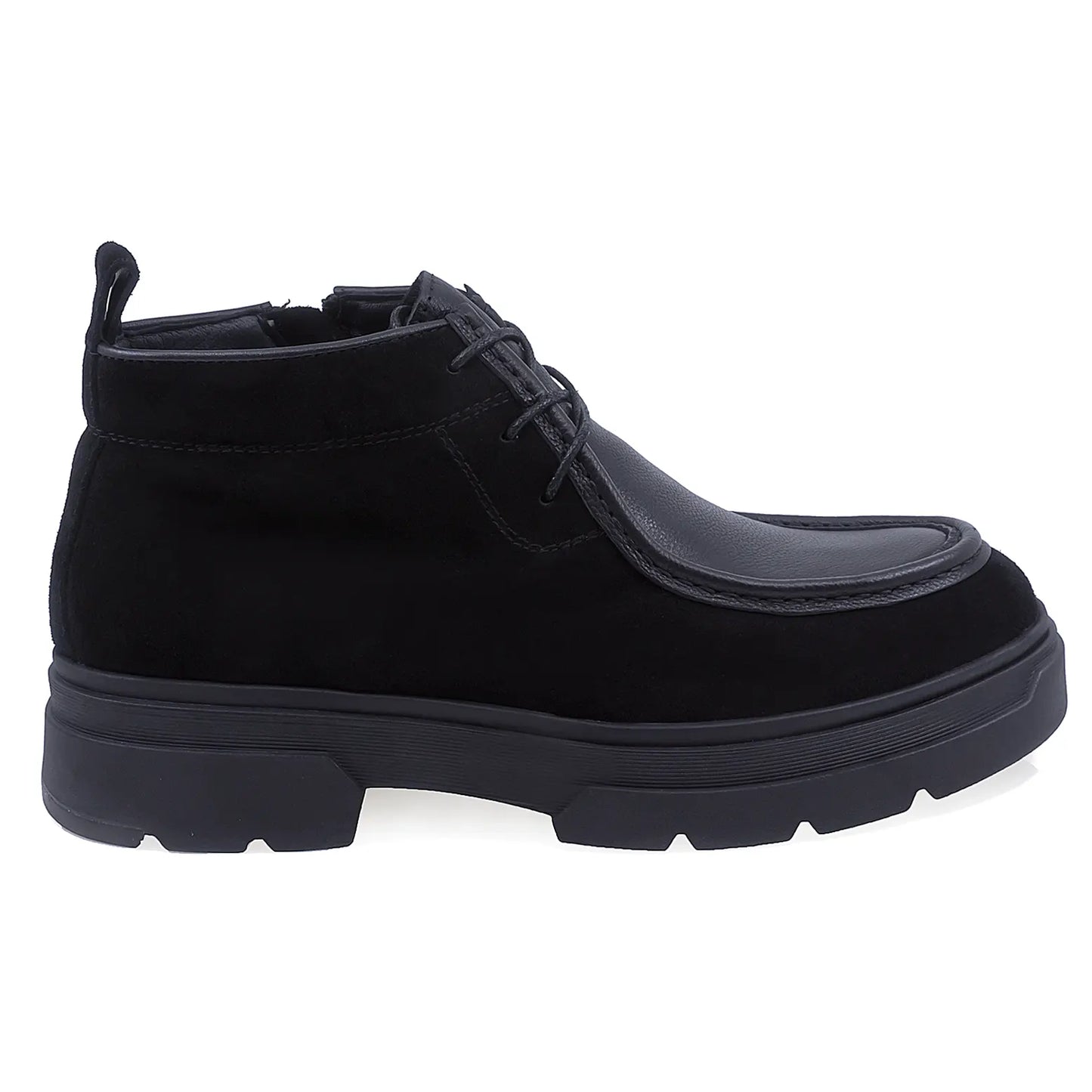 Ghete barbati casual Goretti piele intoarsa B109-HS2158-2-1 negru