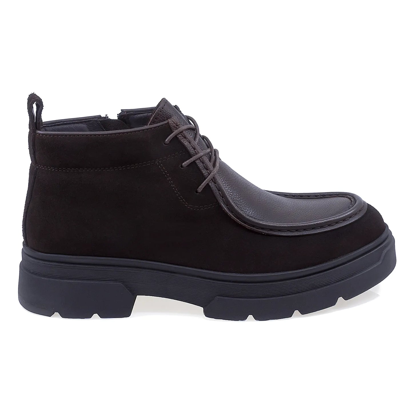 Ghete barbati casual Goretti piele intoarsa B109-HS2158-2-2 maro